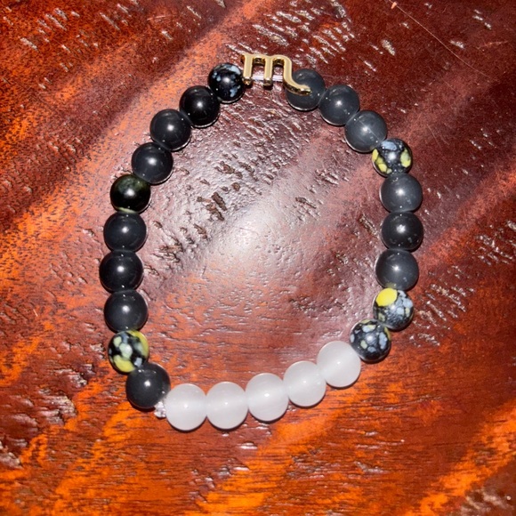 Scorpio ♏️ Handmade Bracelet 🖤 - Picture 1 of 3
